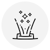 Calming light icon